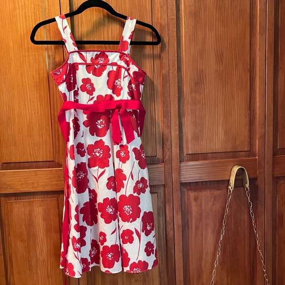 Rosenau Girl’s orange and white floral dress (NWOT) - Picture 2 of 11